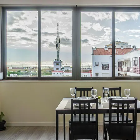 Beach Apartment W/Ocean View Costa da Caparica Exterior photo